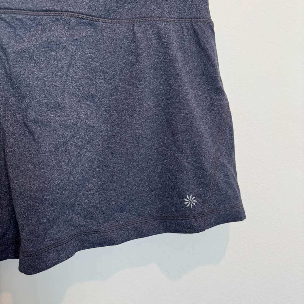 ATHLETA Reflective Heather Gray Skort - Picture 7 of 9